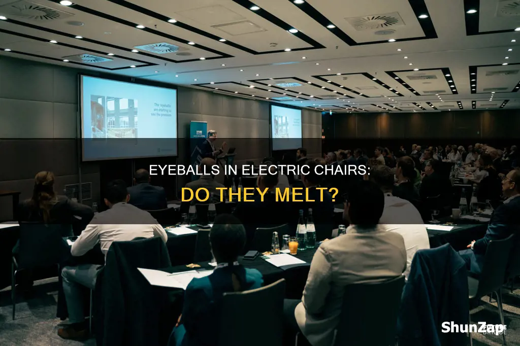 do eyeballs melt in the electric chair