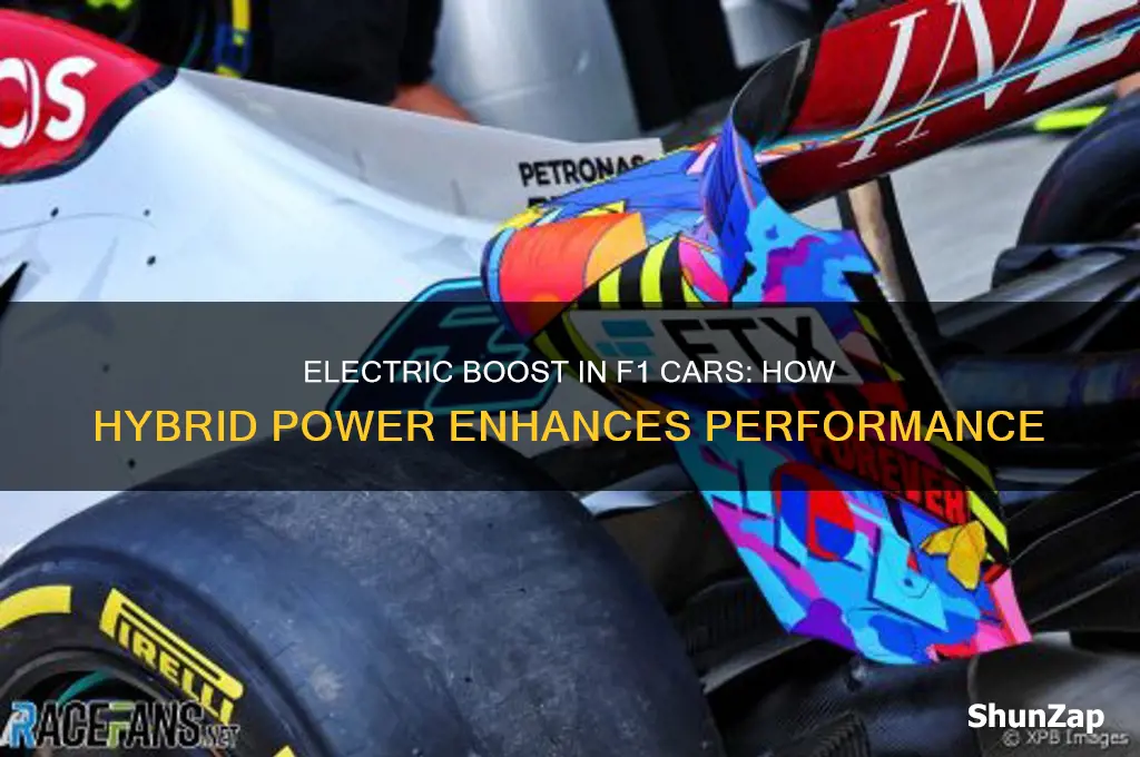 do f1 cars have electric boost