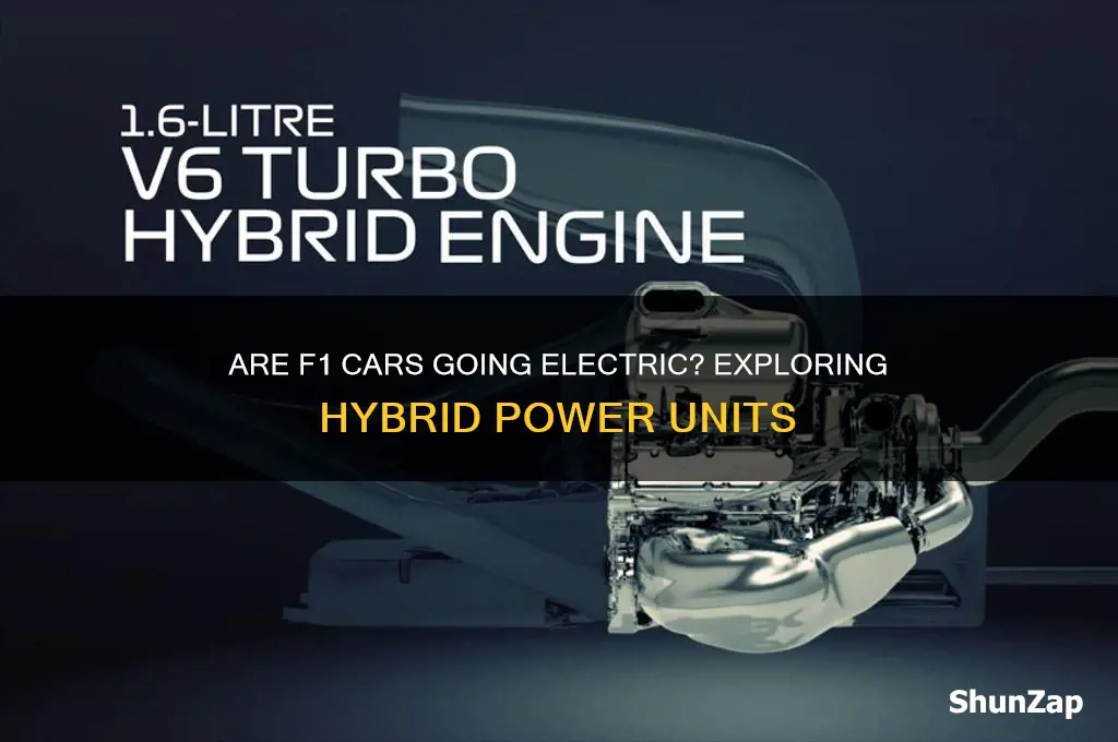 do f1 cars use electric motors