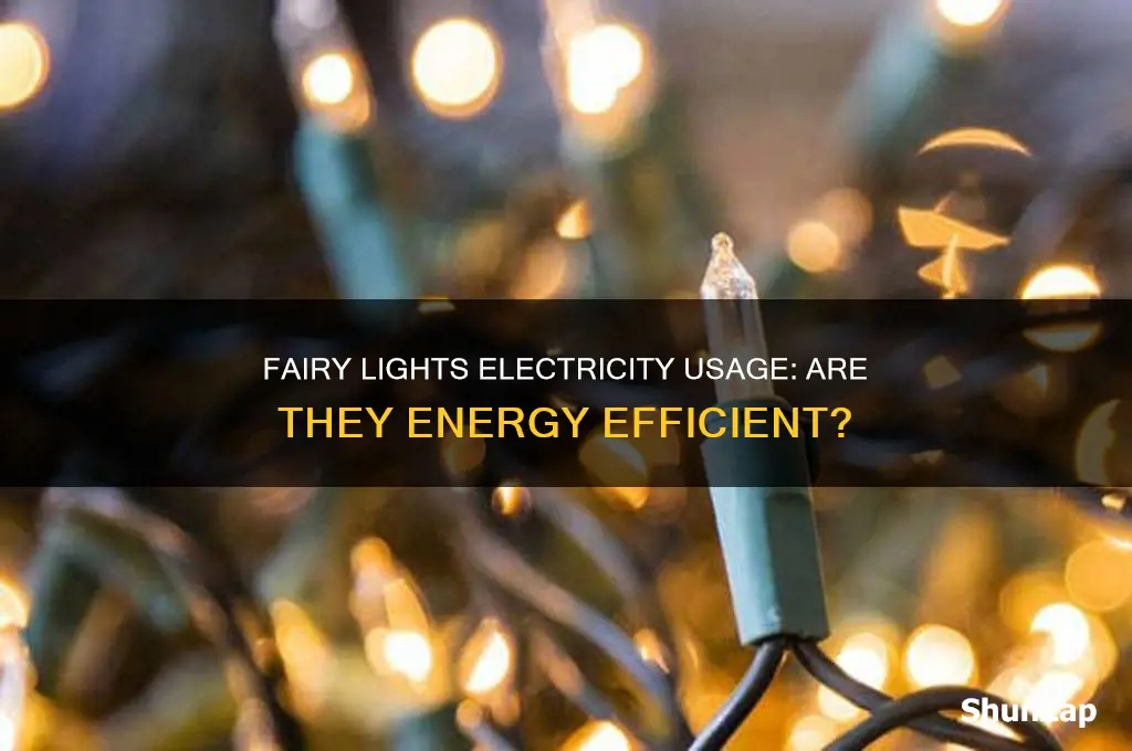 do fairy lights use a lot of electricity