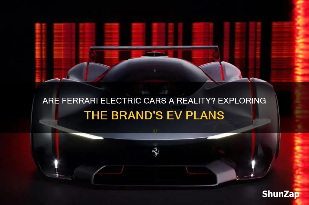 do ferrari make electric cars