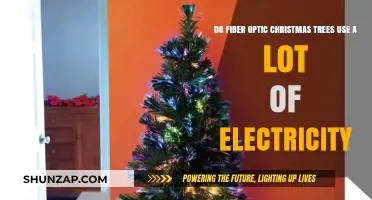 Do Fiber Optic Christmas Trees Consume High Electricity?