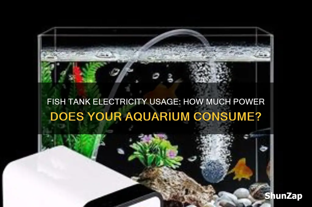 do fish tanks use a lot of electricity
