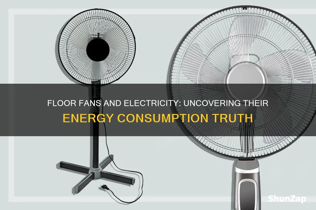 do floor fans use a lot of electricity
