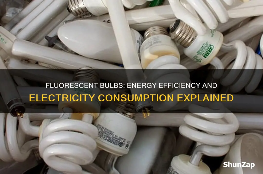 do fluorescent bulbs use a lot of electricity