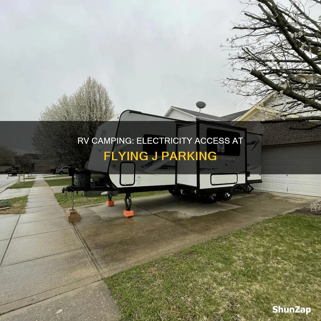 do flying j rv parking have electricity