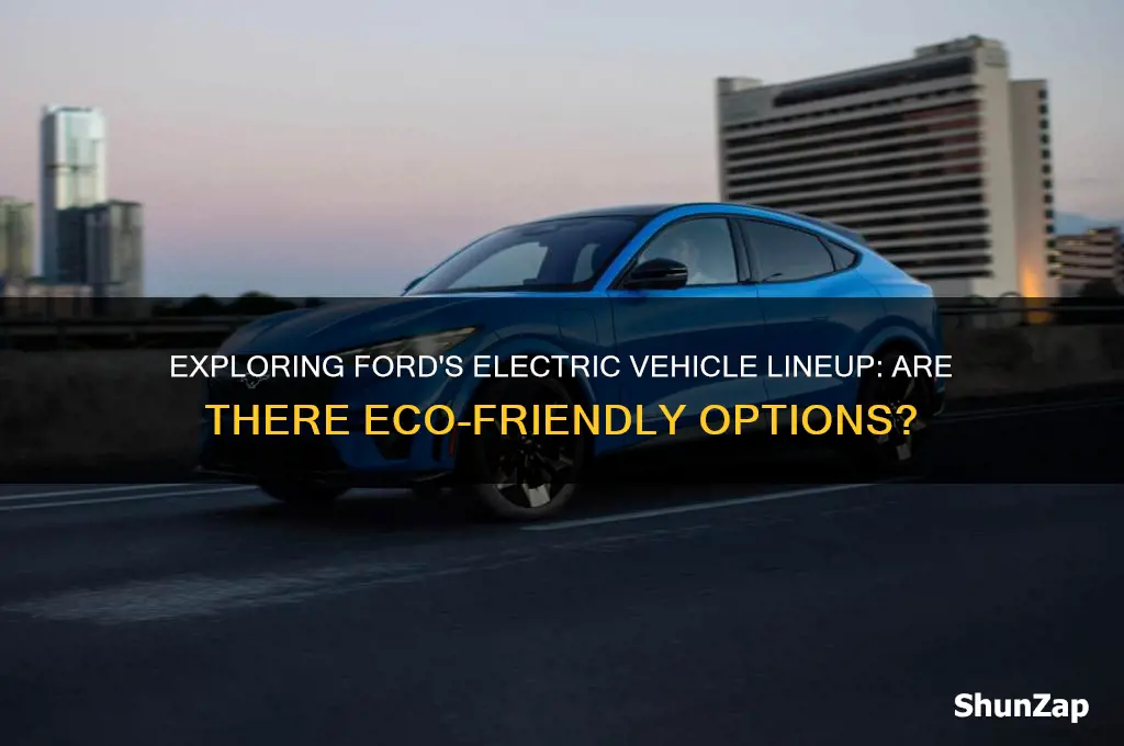 do ford have electric cars