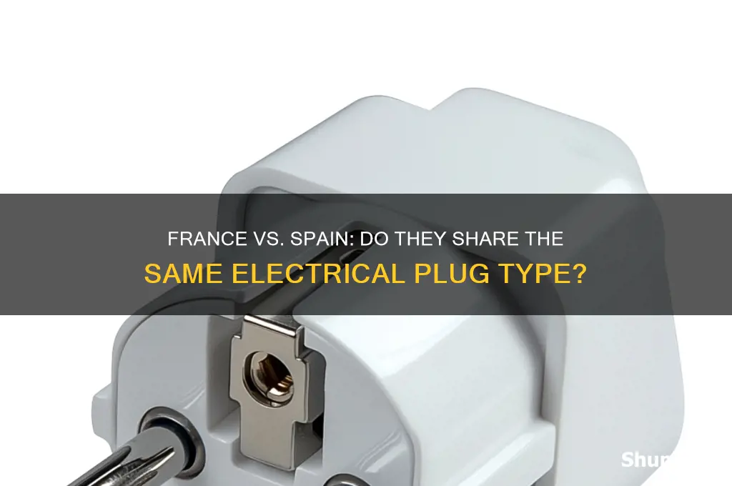 do france and spain use the same electrical plugs