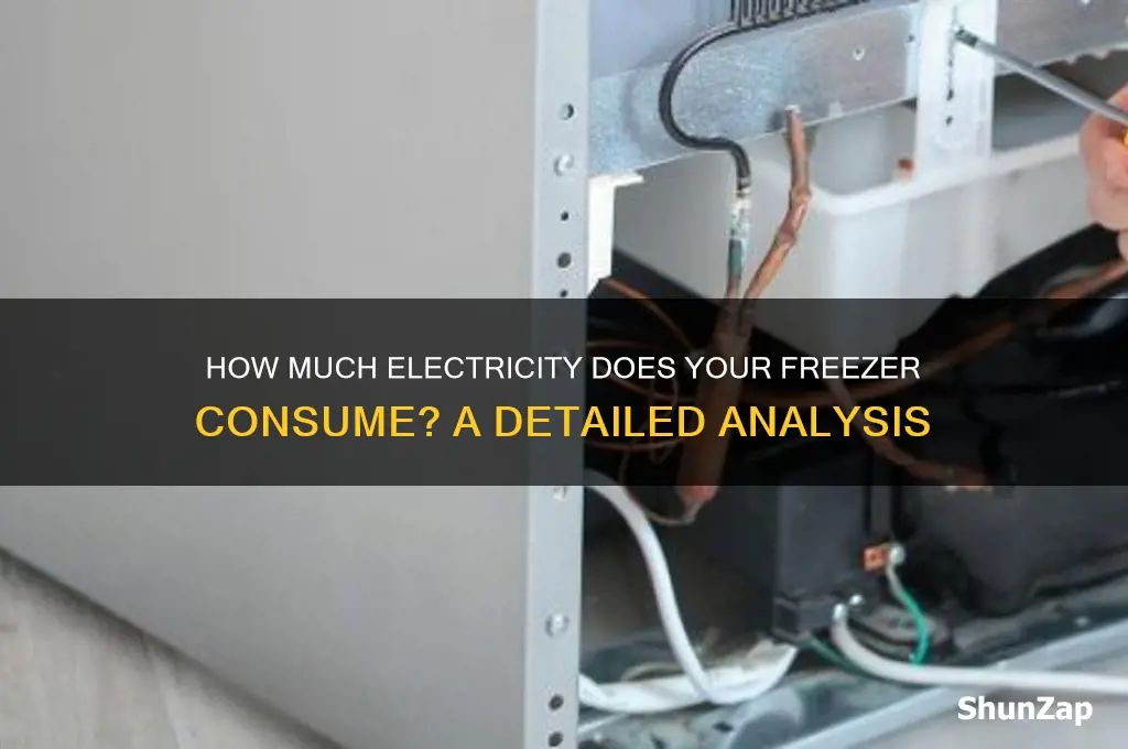 do freezer use a lot of electricity