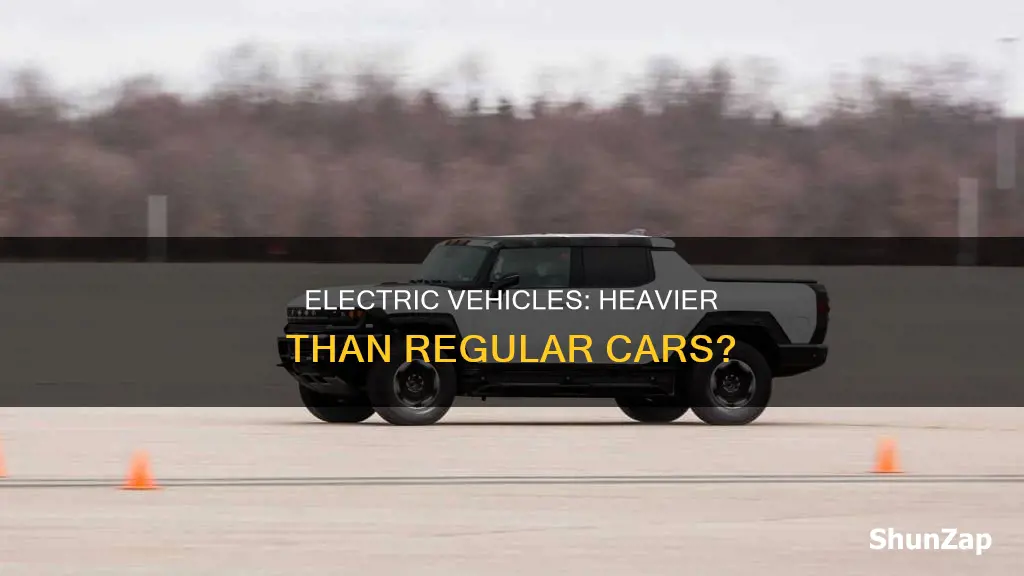 do fully electric vehicles weight more than regular vehicles
