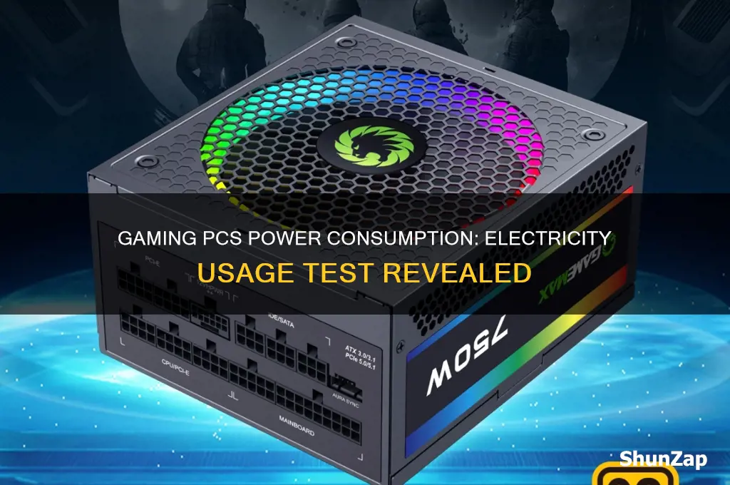 do gaming computers use a lot of electricity test