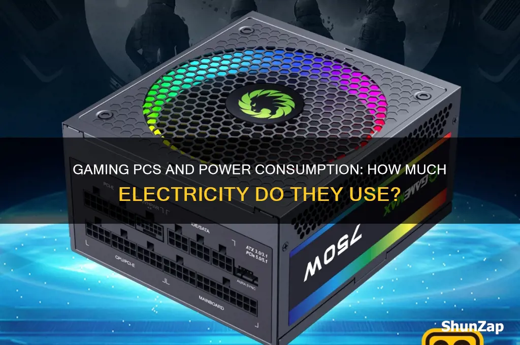 do gaming pc use a lot of electricity