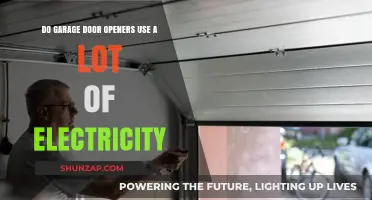 Garage Door Opener Energy Usage: How Much Electricity Do They Consume?