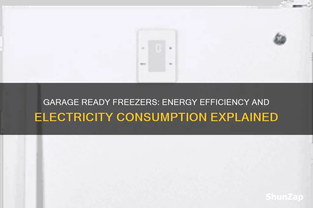 do garage ready freezers use more electricity