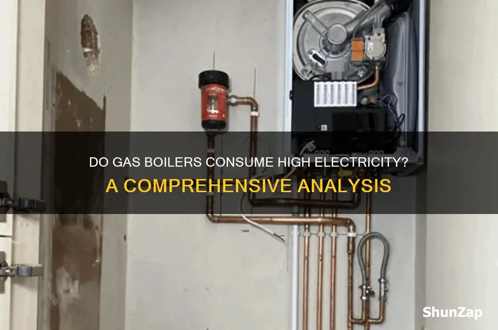 do gas boilers use a lot of electricity