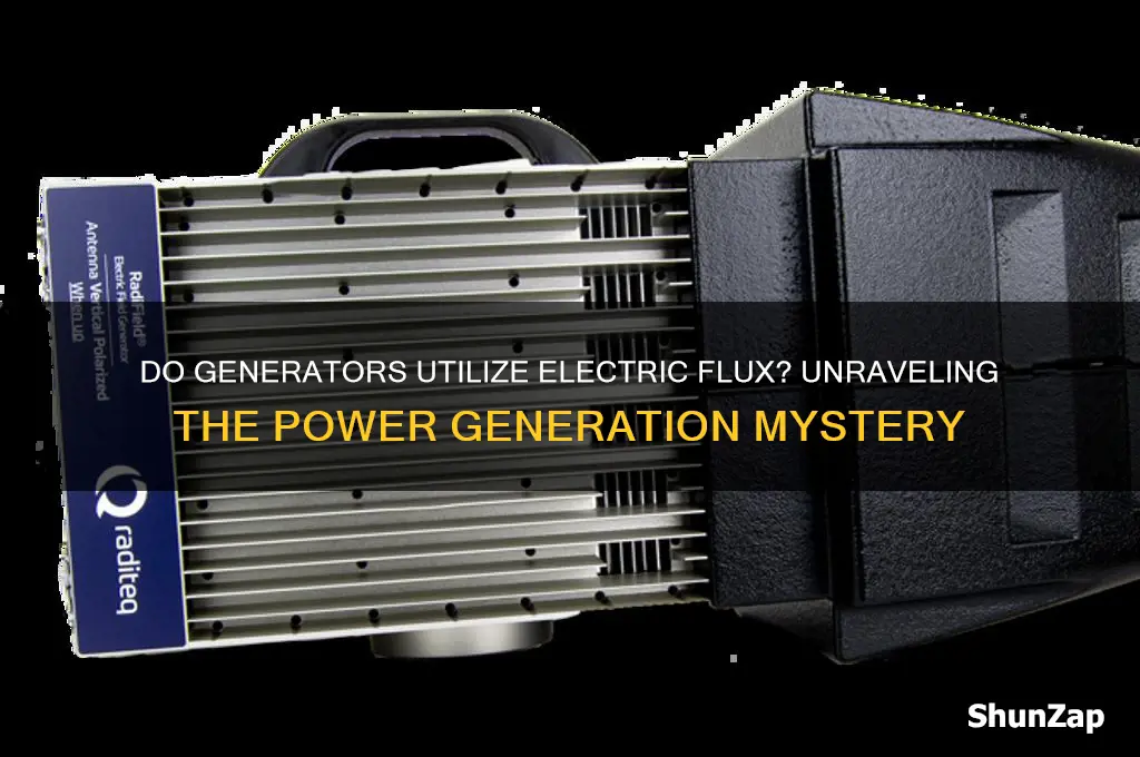 do generators use electric flux
