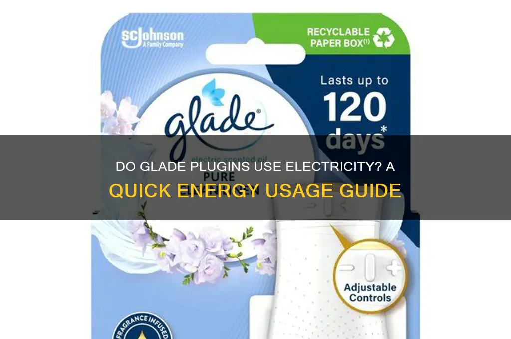 do glade plugins use electricity