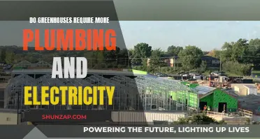 Greenhouses: Plumbing, Electricity, and Other Requirements