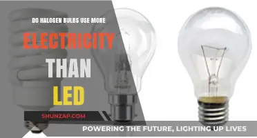 Halogen vs. LED Bulbs: Which Consumes More Electricity?
