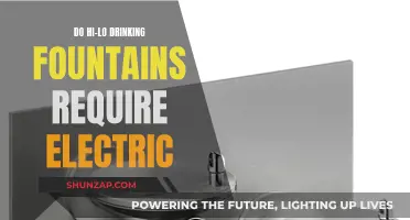 Are Hi-Lo Drinking Fountains Electric-Powered?