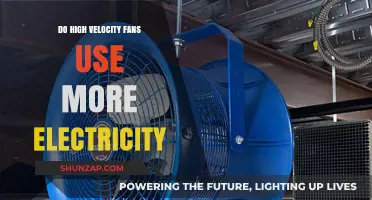 High Velocity Fans: Energy Efficiency and Electricity Consumption Explained