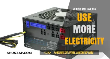 High Wattage PSUs: Do They Consume More Electricity Than Needed?
