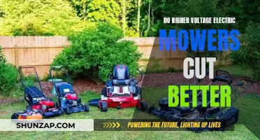 Electric Mowers: Do Higher Voltages Ensure Better Cutting?
