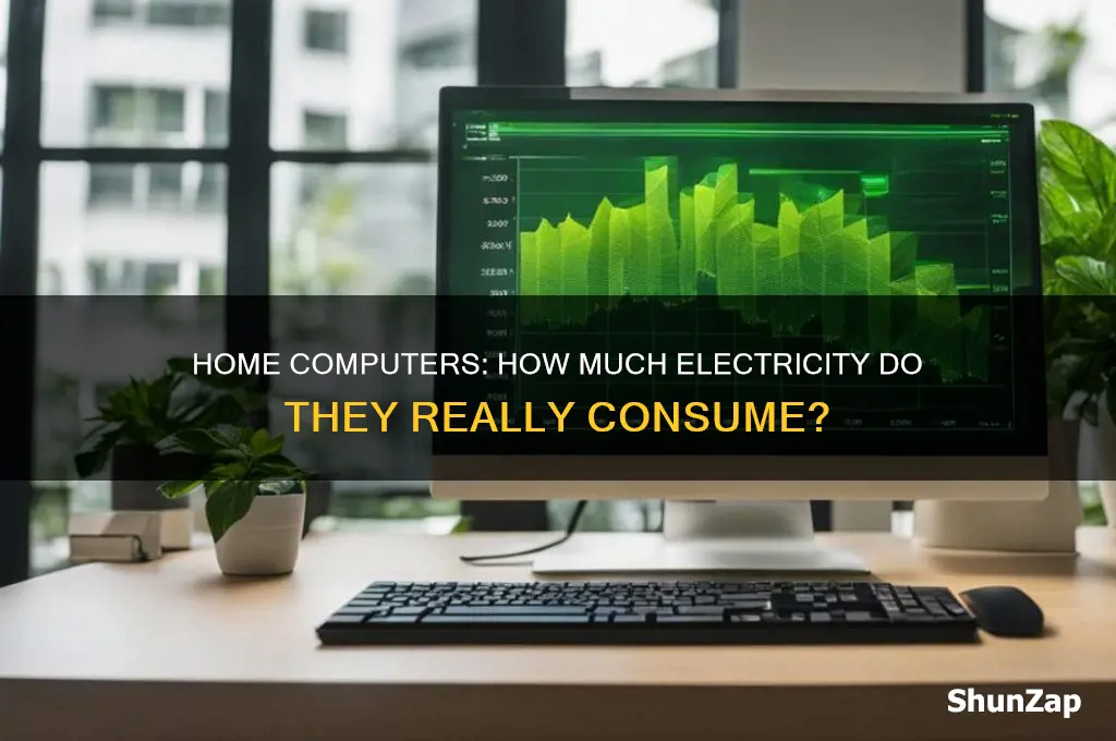 do home computers use a lot of electricity