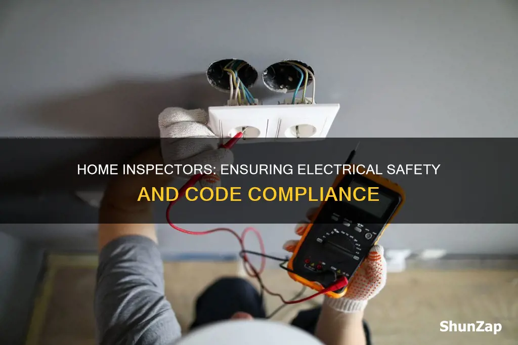 do home inspectors check for electrical code