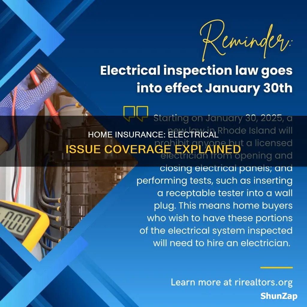 do home owners insurance cover electrical issues
