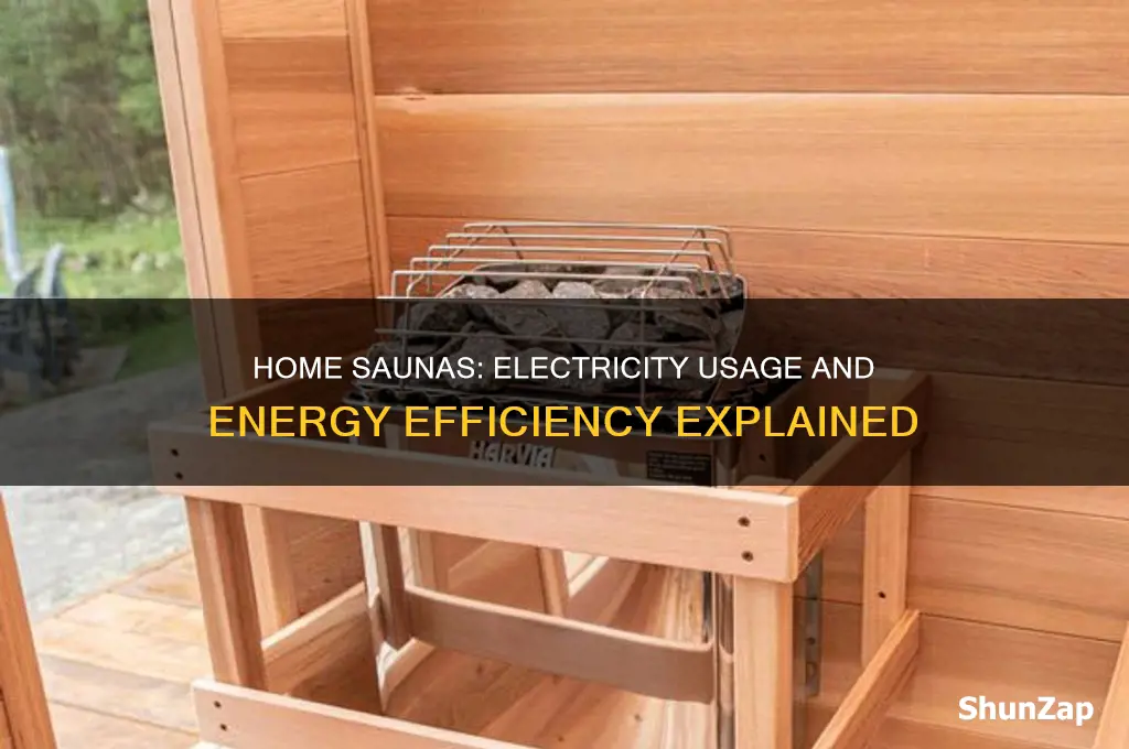 do home saunas use a lot of electricity