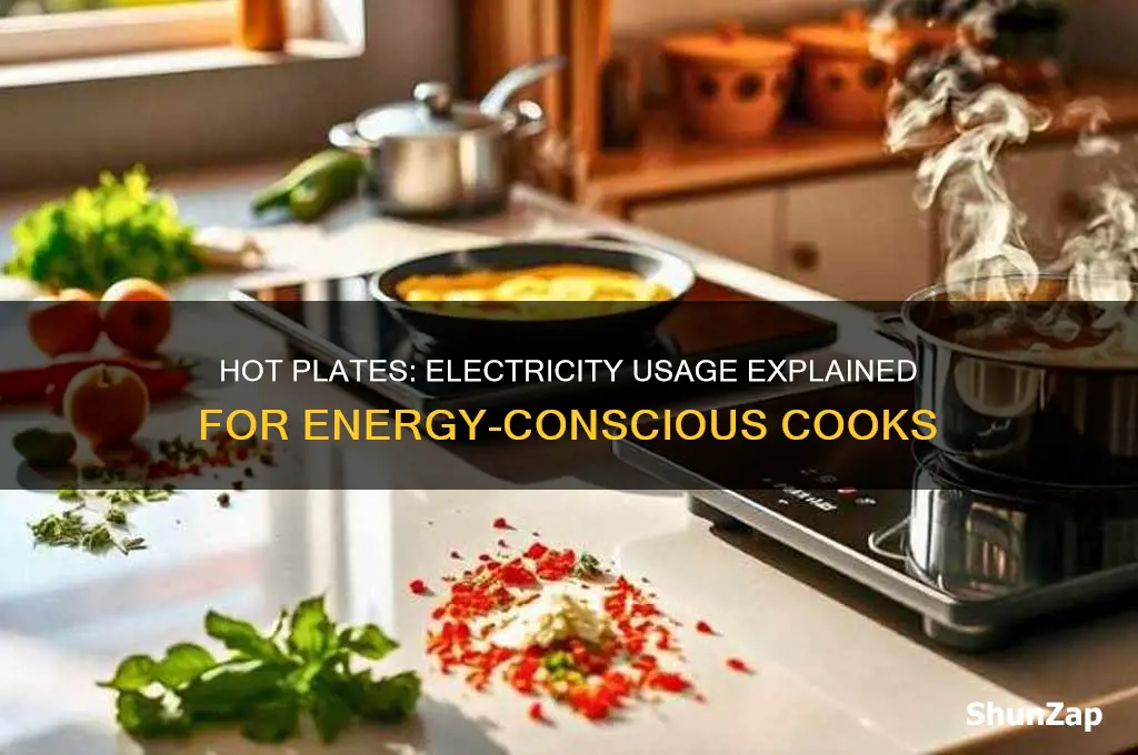 do hot plates use a lot of electricity