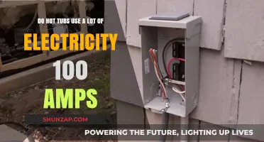 Hot Tub Electricity Usage: Understanding 100 Amp Power Consumption
