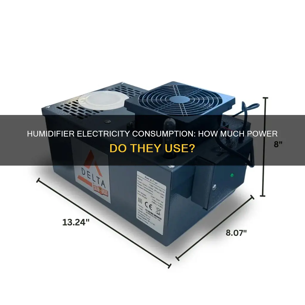 do humidifiers consume a lot of electricity