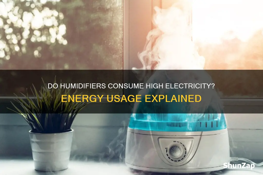 do humidifiers use a lot of electricity