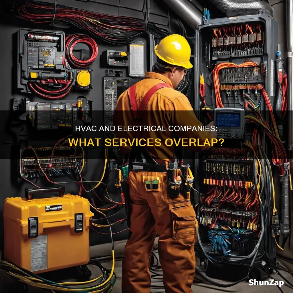 do hvac companies have anything in common with electrical companies