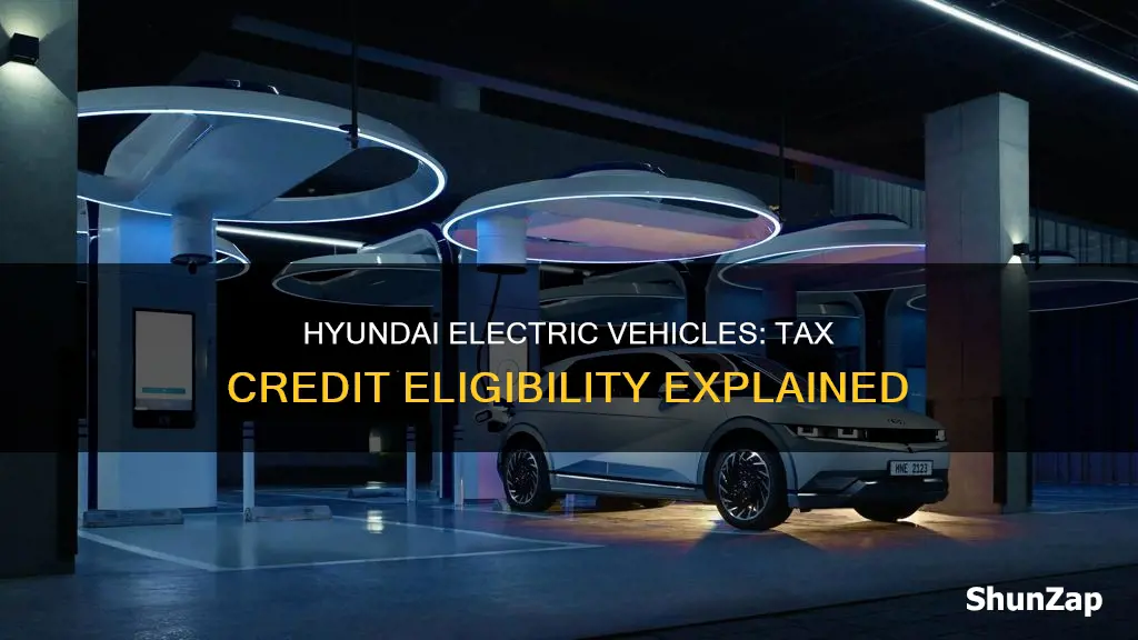 do hyundai electric vehicles qualify for tax credit