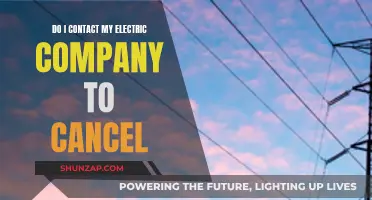 Canceling Your Electric Company Contract: Who to Contact