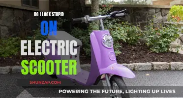 Looking Silly Riding an Electric Scooter?