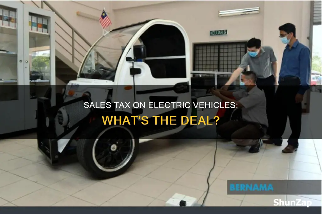 do i pay sales tax on electric vehicle