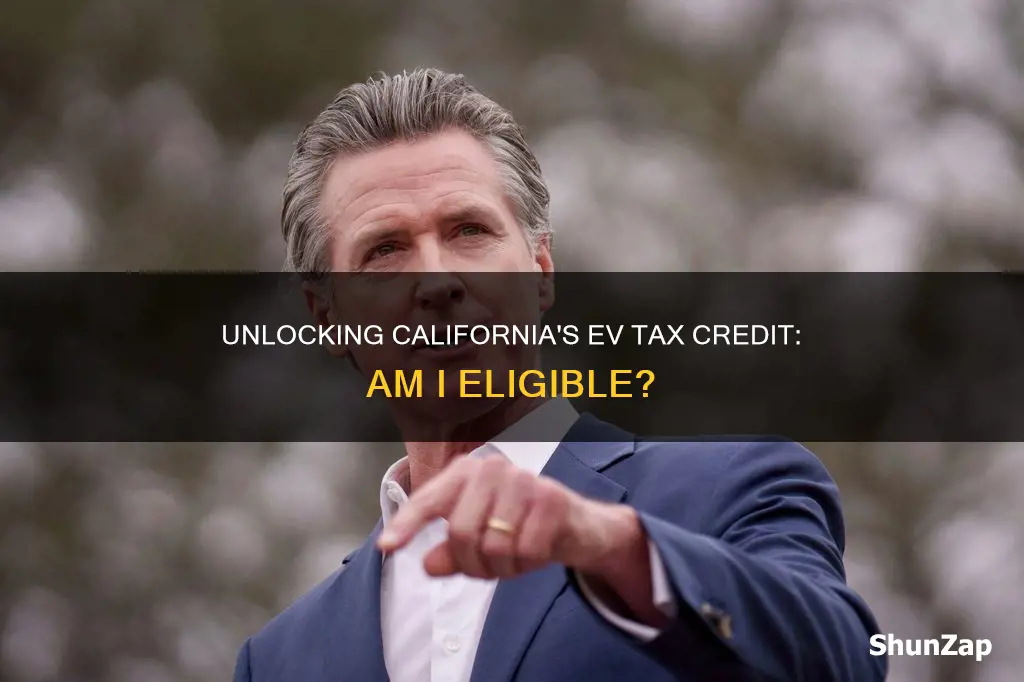 do i qualify california tax credit for electric vehicles