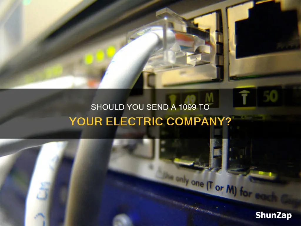 do i send a 1099 to my electric company