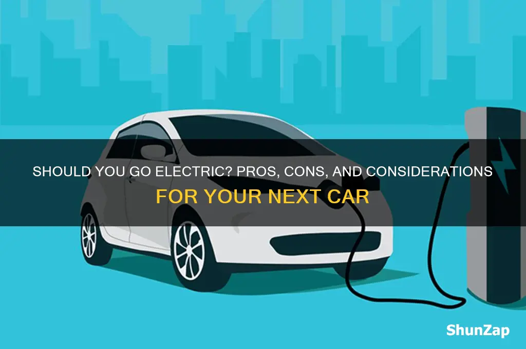 do i want an electric car
