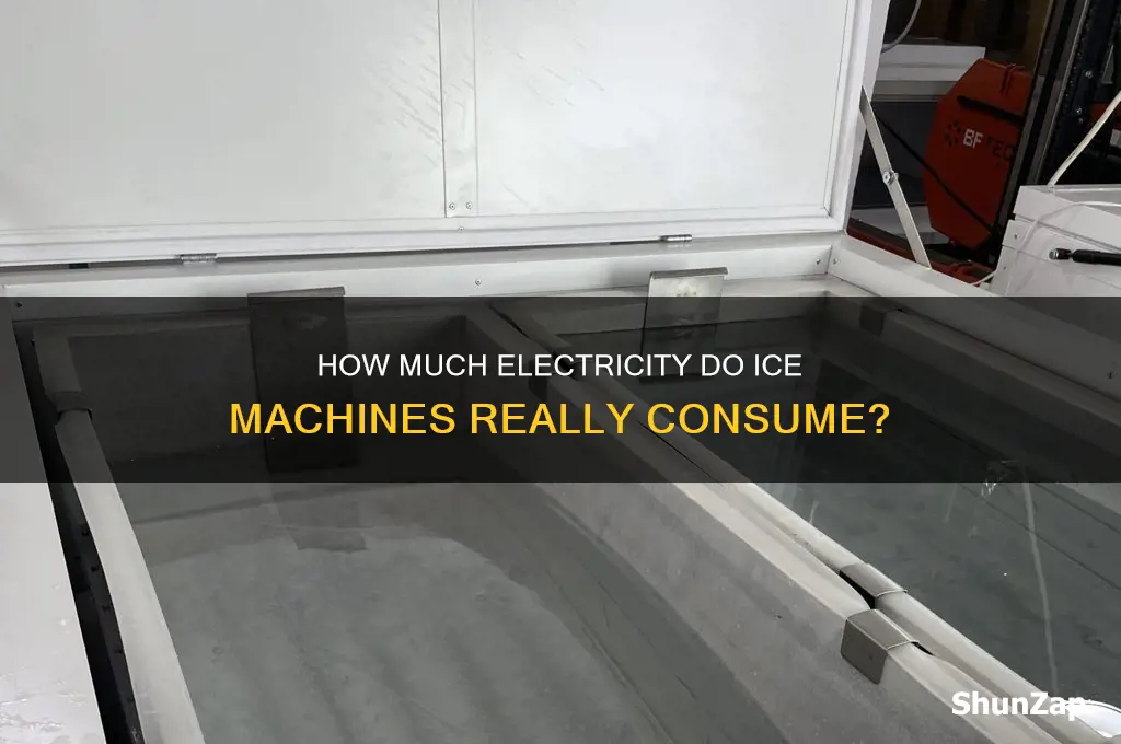 do ice machines use a lot of electricity