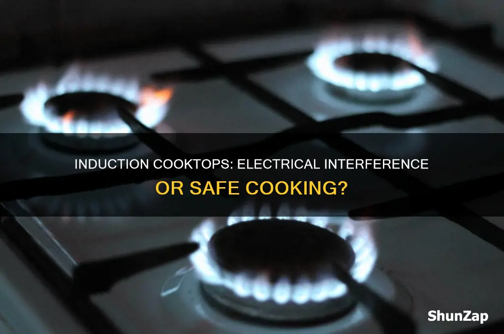 do induction cooktops affect nearby electrical systems