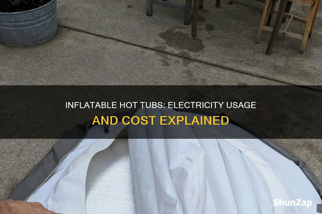 do inflatable hot tubs use a lot of electricity