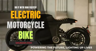 Dan's Electric Motorcycle: The Fastest, Most Efficient Ride