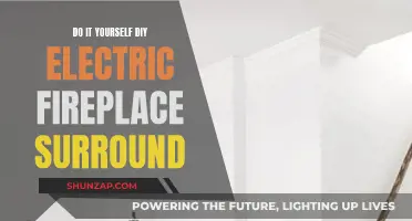 Creating a Cozy DIY Electric Fireplace Surround