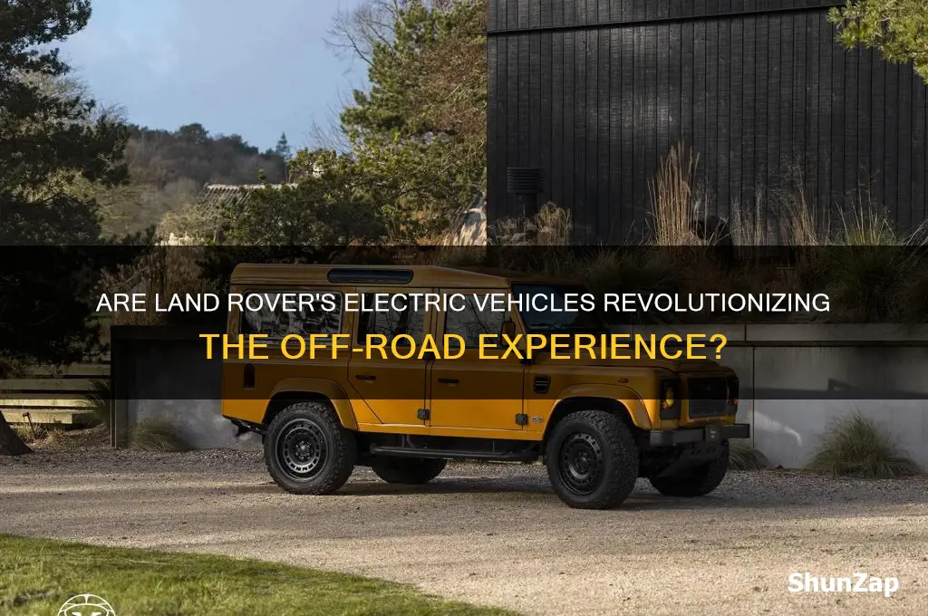 do land rover make electric cars