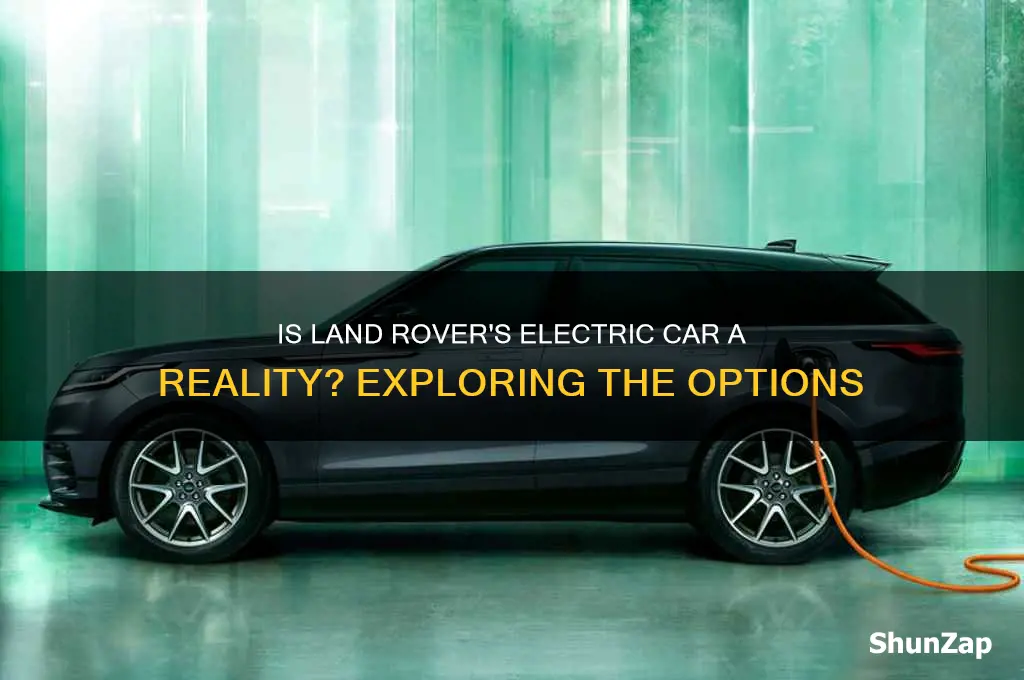 do landrover do an electric car
